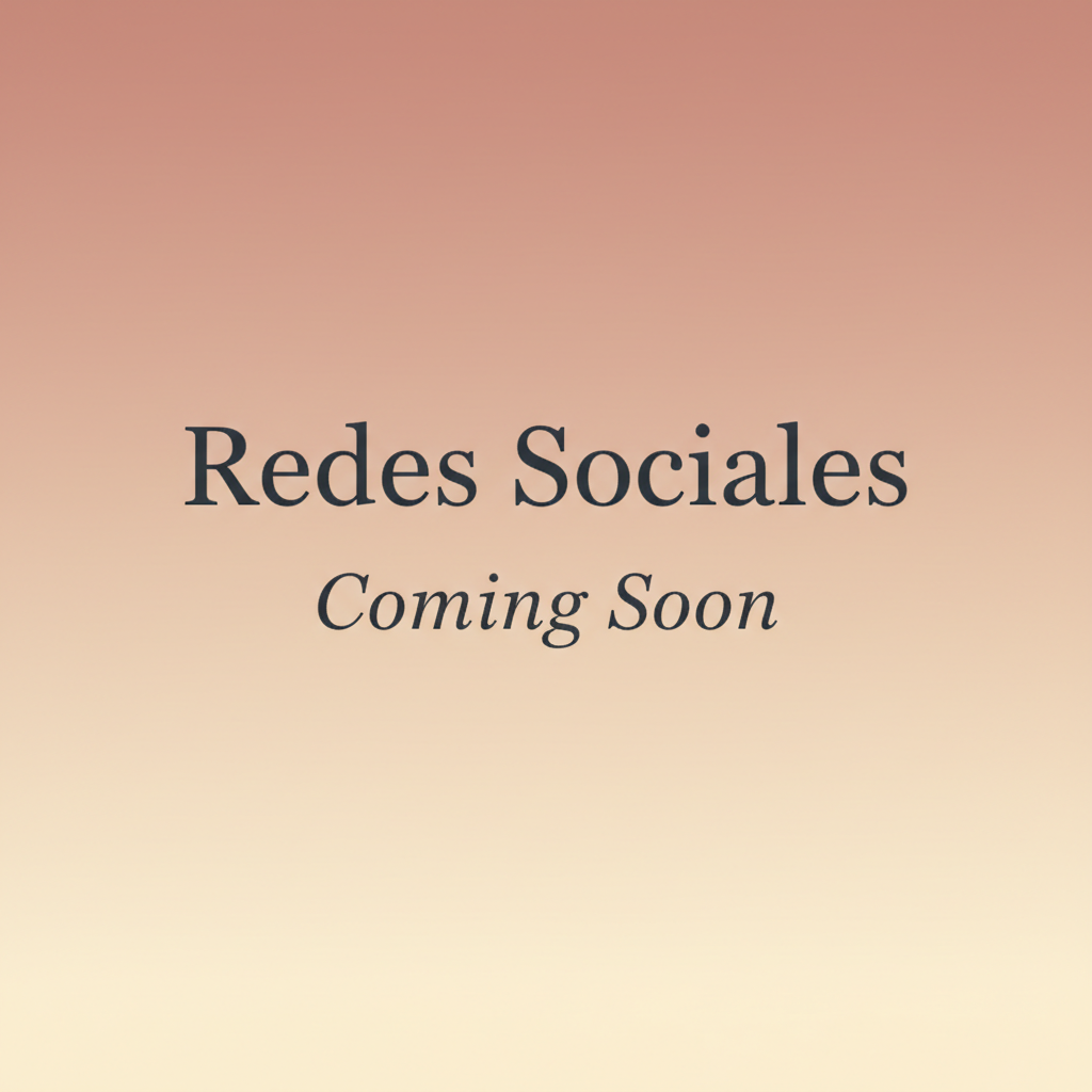 Redes Sociales Coming Soon